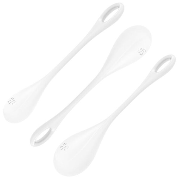 SATISFYER - YONI POWER 1 TRAINING SET WHITE