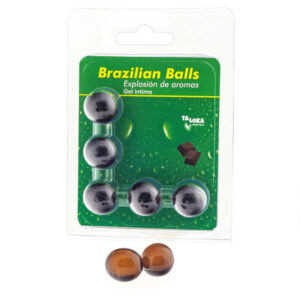 TALOKA - 5 BRAZILIAN BALLS CHOCOLATE INTIMATE GEL