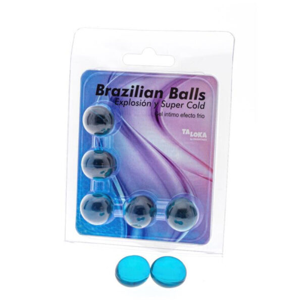 TALOKA - 5 BRAZILIAN BALLS COLD EFFECT EXCITING GEL