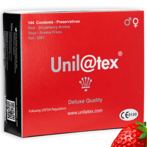 UNILATEX - RED / STRAWBERRY PRESERVATIVES 144 UNITS