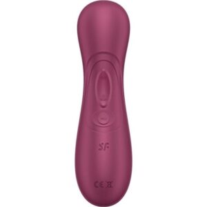 SATISFYER - PRO 2 GENERATION 3 LIQUID AIR TECHNOLOGY WINE RED