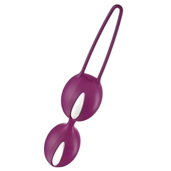 FUN FACTORY - SMARTBALLS DUO WHITE/GRAPE