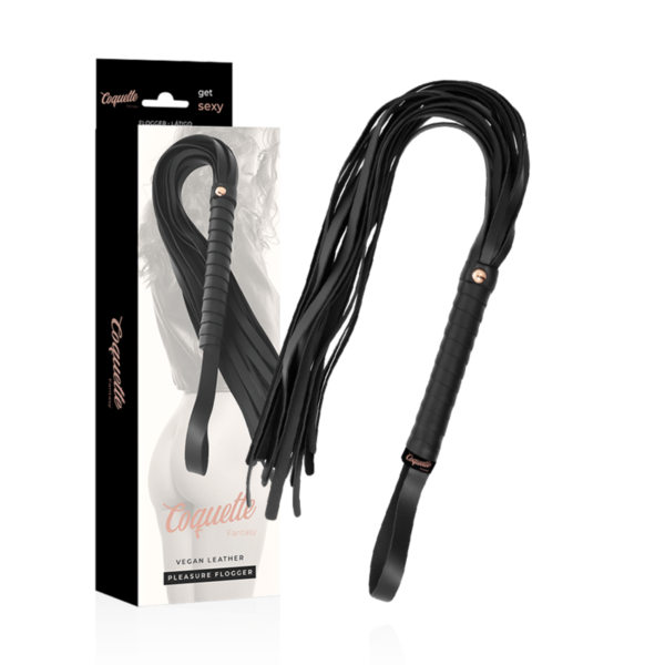 COQUETTE CHIC DESIRE - FANTASY VEGAN LEATHER FLOGGER