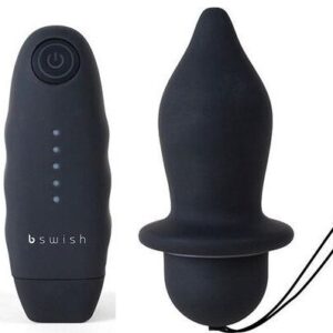 B SWISH - BFILLED CLASSIC VIBRATING PLUG BLACK