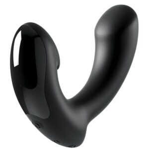 SIR RICHARDS - BLACK SILICONE P-POINT PROSTATE MASSAGER