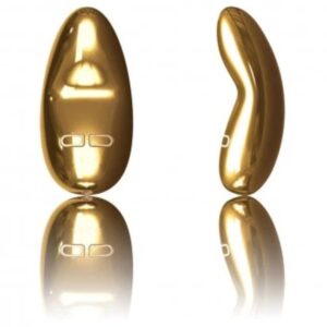 LELO - YVA MASTURBATOR WITH GOLD VIBRATION