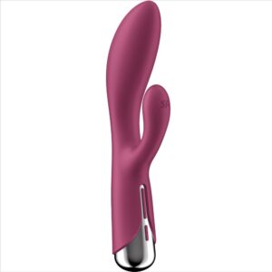 SATISFYER - SPINNING RABBIT 1 CLITORIS AND RED G-SPOT STIMULATION