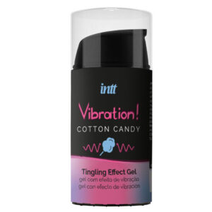 INTT - UNISEX VIBRATING EFFECT GEL COTTON CANDY 15 ML