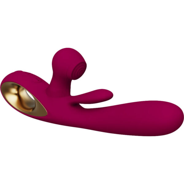 ARMONY - IMPACT SWING VIBRATOR & DUAL STIMULATOR MODEL 1 BURGUNDY