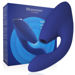 WOMANIZER - DUO 2 STIMULATOR BLUE