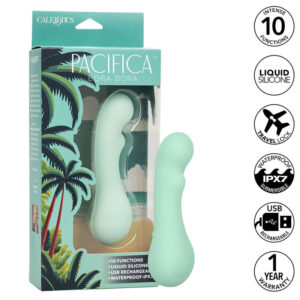 CALEXOTICS - PACIFICA BORA BORA ESTIMULATOR G SPOT 10 VIBRATIONS AQUA