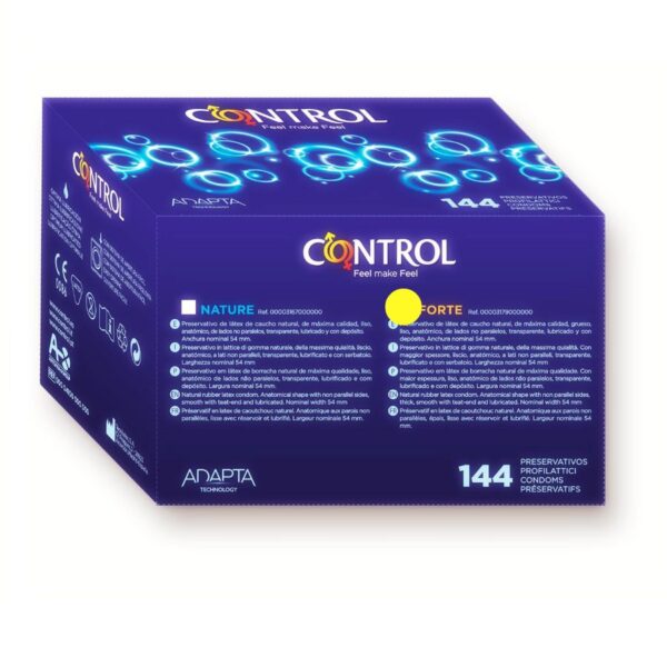 CONTROL - ADAPTA FORTE CONDOMS 144 UNITS