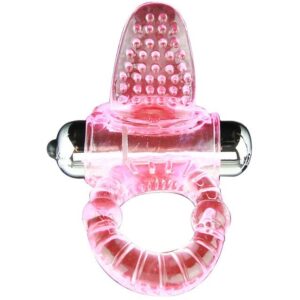 BAILE - SWEET ABS 10 RHYTHMS RING PINK VIBRATOR PENIS RING