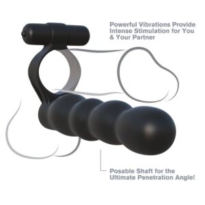 FANTASY C-RINGZ - POSABLE DOUBLE PENETRATOR