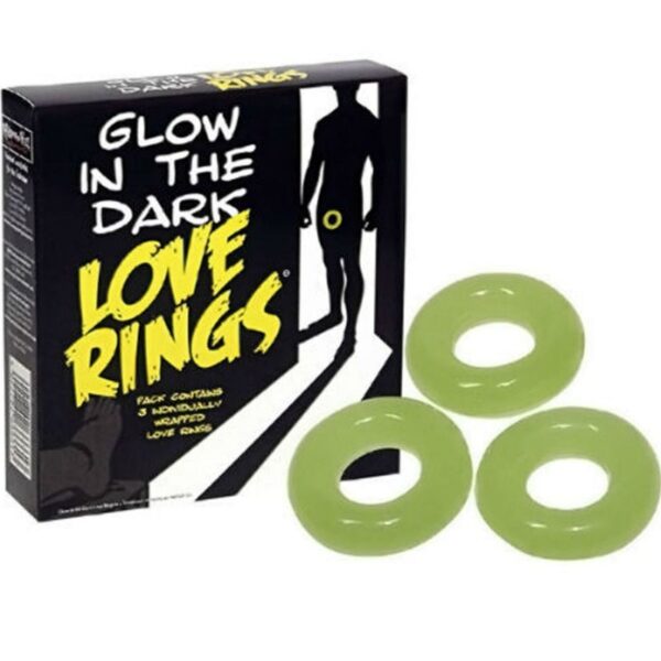 SPENCER & FLEETWOOD - PACK 3 FLUORESCENT RINGS