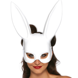 LEG AVENUE - MASQUERADE RABBIT MASK WHITE