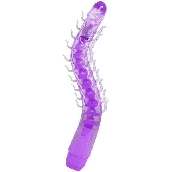 BAILE - FLEXI VIBE SENSUAL SPINE BENDABLE VIBRATING DILDO LILAC 23.5 CM