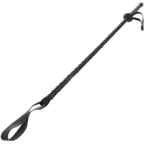 DARKNESS - LEATHER FETISH BDSM WHIP 60CM