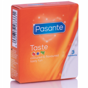 PASANTE - CONDOMS FLAVORS 3 UNITS